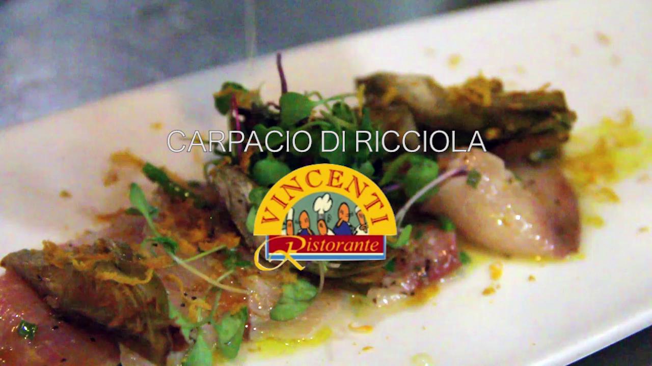 Carpacio di Ricciola (Hamachi)